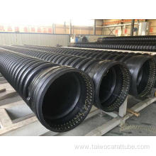 HDPE stock drainage sewage pipe Carat Tube